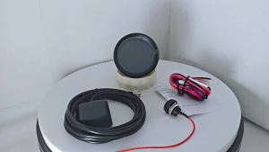 Xel 52Mm Digital GPS Speedometer สำหรับเรือใบทางทะเลรถจักรยานยนต์อัตโนมัติพร้อมเสาอากาศ GPS 12V 24V