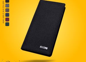 JFR Fashion Dompet Pria Panjang Bahan Kulit Canvas JP09