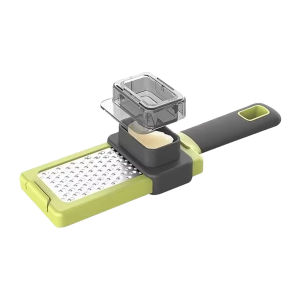 Multifunctional Stainless Steel Garlic Press Kitchen Gadget Manual Garlic Crusher Grinder