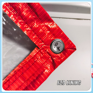 3X4 FT/4X4 FT CLEAR TRICYCLE COVER TOLDA WITH ROPE Pang-tabing Lona | Matibay Universal Size | All Tricycle Model