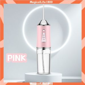 Powerful Oral Irrigator Water Flosser Teeth Multifunctional Water Jet Nozzle Portable Floss Teeth Cleaner Dental Floss