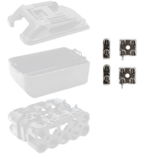 Fantic Nickel Sheet Lithium Battery Pack Electric Tool 18650 Li-ion Cell Connector BL1830 For Makita 18V Li-ion Battery Box LXT BL1860