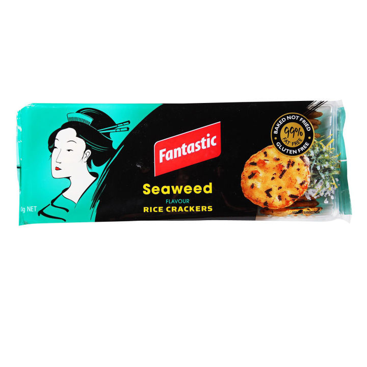 Fantastic Seaweed Flavour Rice Crackers (Laz Mama Shop) Lazada Singapore