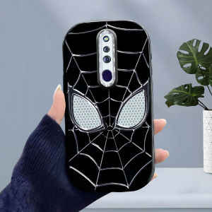 เคสโทรศัพท์สำหรับ OPPO F11 F11 Pro เคส F1S F23 F9 5กรัมสไปเดอร์แมนของเหลวนิ่มรูปไข่เคสโทรศัพท์เคสซิลิโคนกันกระแทก