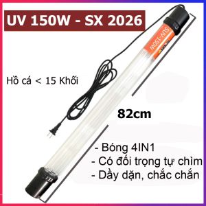 Đèn UV 30W AQUA SUV+ Diệt Khuẩn Rêu Tảo Hồ Cá Koi Xử Lý Nước Thải 7 Ngày