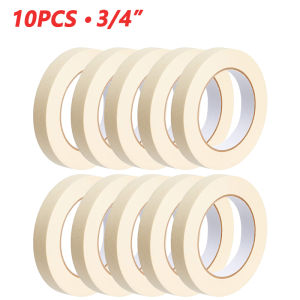 1PC/10PCS 15m/Roll Masking Tape Wholesale Paint Tape For Painting Labeling Packing Home Office School(1 " 2 " 3/4" 1/2")
