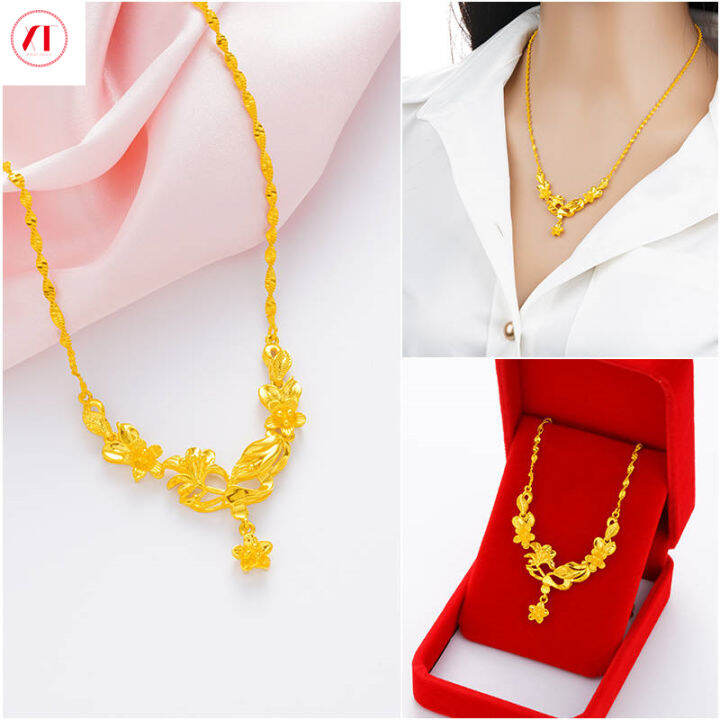 Gold on sale plated necklace