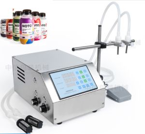 ZS-DPYT2P Liquid Filling Machine Milk Drink Water Beverage Juice Filling Perfume Water Mesin Filler Digital Control