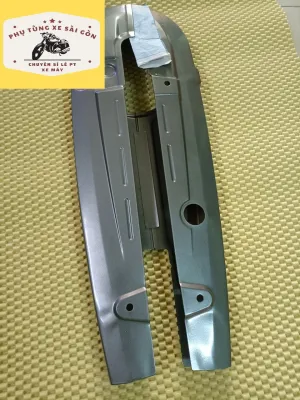 Bọc sên hộp xích cho xe Jupiter ( có thể gắn gấp gia công Sirius ) màu xám