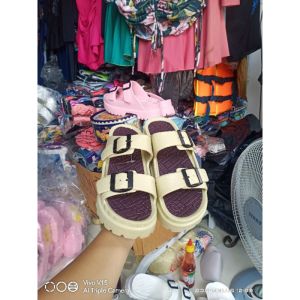 DÉP NỮ QUAI NGANG ĐẾ CAO 6CM QUAI HAI KHOÁ MỚI SIZE 36_39