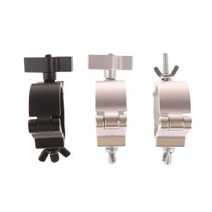[Alex Do] Hot Sale Aluminum Clamp Truss Lighting Holder Hooks Stage Lighting O Claws 48-51mm Pipe Clamp Hook Mobile DJ Moving Head Spotlight