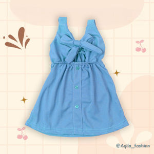 AQILA - Dress ZUNAIRA - Dress Anak Perempuan Pita