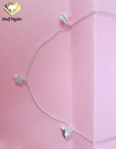 Lắc chân bạc Ý 925 Huệ Ngân - Chú cá xinh xắn RYBJ50057