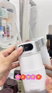 HODEKT Portable Water Flosser 300ML 4 nozzlesy IPX7 Oral Care for ce Electric Water Floss