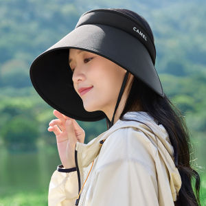 Lạc Đà Ngoài Trời Upf50 + Chống tia cực tím bao kín mặt Hat 13Cm rộng vành Trọng Lượng Nhẹ Mũ che nắng