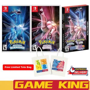 Nintendo Switch Pokemon Brilliant Diamond & Shining Pearl & Double Pack Chi/Eng Version