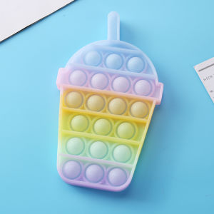 【Babywant】Silicone Fidget Sensory Toy Drink Cup Push Bubble Kids Interactive Relaxing Toys