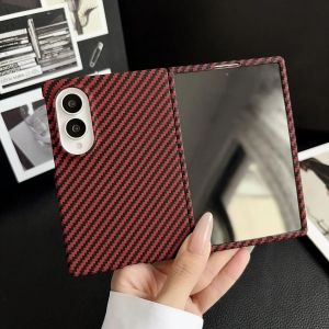 Ultra Thin Carbon Fiber 360 Screen Protector For Magsafe Case for Samsung Galaxy Z Fold 8 Ultra 7 6 5 4 Wide Full Cover PC Cover