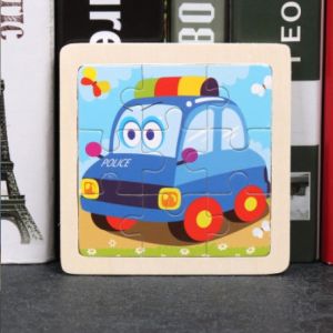 Harga Grosir - Puzzle Anak Melatih Kecerdasan / Puzzle Jigsaw 9Pcs / Mini Puzzle Jigsaw Kayu Anak