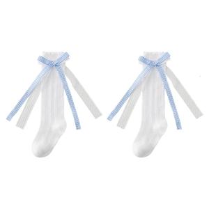 1 Pair Breathable Mesh Under Knee Socks for Baby and Toddler Nonslip Ankle Socks Lovely Charm Girls Stockings