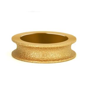 TIMES LORD Marble Edging Edge Profile Grinding Disc Vacuum Brazed Demi-bullnose Grinding Head Wear-resistant 75mm Round Grinding Wheel Angle grinder