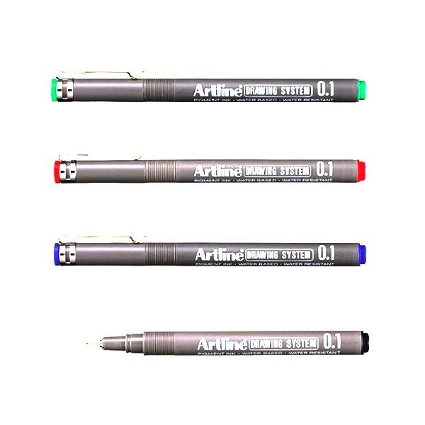 Aazon.co : Artline 230 Drawing Syste Pens, Technical Drawing Pens