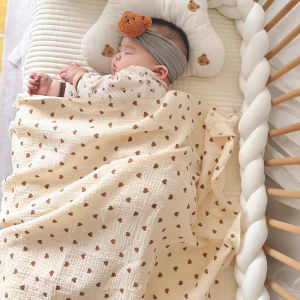 Mumystation Baby Blanket Summer Sunshade Package Newborn Swaddle Pure Cotton Double Layer Gauze
