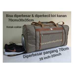 Tas Pakaian Travel Bag Polo Interclub 70x30x35 ukuran Jumbo .