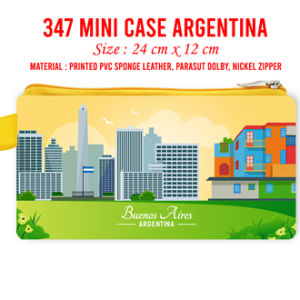 Argentina Dompet Landmark Souvenir Suvenir Oleh Oleh Mini Wallet Negara Dompet Panjang Pouch Mouse Pad