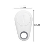 Smart GPS Tracker Device for Person Anti-Lost Bluetooth Keychain Tracker Alarm Key Finder App-Based GPS Positioning ﻿