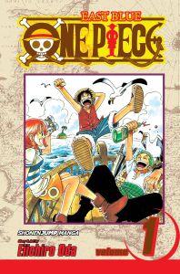 One Piece English Manga (1-10 book series) Reprint Paperback Edition by Eiichiro Oda