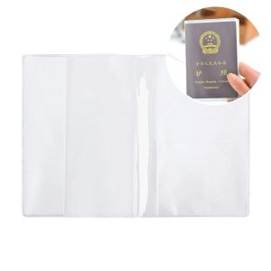 Passport Cover Protector Waterproof Scratch-Resistant Clear Travel ID Card Pocket Sarung Pemegang Pasport 护照保护套