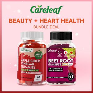 Car ACV + Beot Gummies - Advanced Daily Wellness Support with The Mother & Beet Root Extract - Vegan Non-GMO Gluten-Free Halal Certified (60 Gummies)