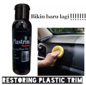 plastrim restored penghitam body pudar black to black black magic waterless pengkilap body