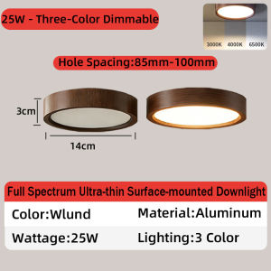 LANGYUE Surface Mounted Spotlight LED Downlight Pin Light Buy 1 Take 1 3 Color Switchable Ceiling Lamp