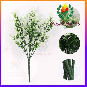 【LOCAL SELLER】5PCS-Artificial Greenery Lavender Fake Shrubs Flowers 1 Bundles UV Resistant Hanging Planter Flora Fence Indoor Outside Decor Wedding Table Flowers Arrangement Bouquet