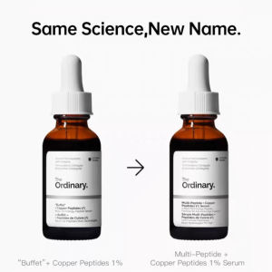 [THE ORDINARY] The Ordinary “Buffet” + Copper Peptides 1% / Multi-Peptide + Copper Peptides 1% 30ML