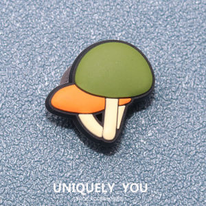 Jibbitz cross จิบบิท  Mushroom ตัวเสริมรองเท้า เห็ดน่ารัก แบบธรรมชาติ จิ๊บบิท ตัวติดรองเท้า cross