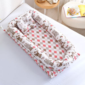 Baby bed baby crib set 4 in 1 mattress Newborn baby cotton crib bionic bed baby crib for babies