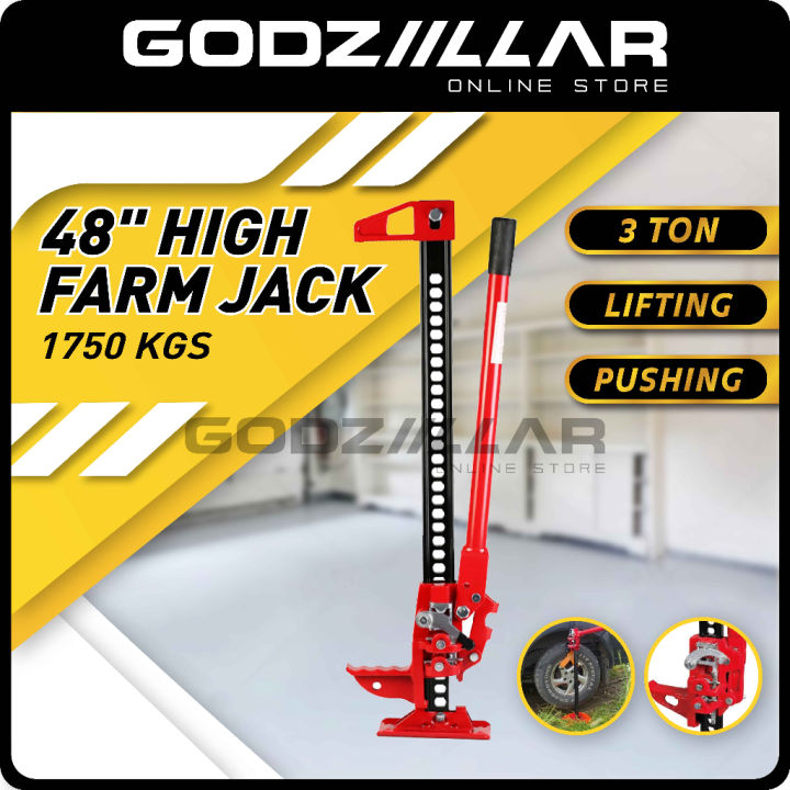 48 High Farm Jack Lift Jack 4x4 Recovery Off Road Jack Lazada