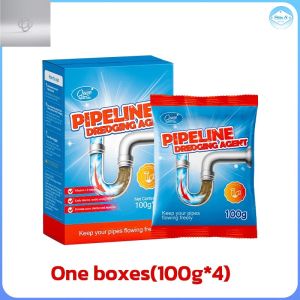 Qewe 400G Pipe Dredging Agent Drain Cleaner Tools Baradong Toilet Bowl Sink Remover Drain Cleaner