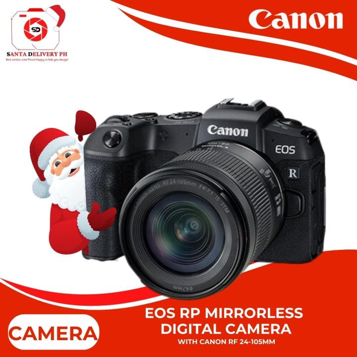 Canon EOS RP Mirrorless Digital Camera with Canon RF 24-105mm IS  STM Lens (Black)