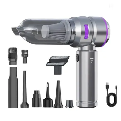 【SG】HXR Handheld Cordless Vacuum Cleaner portable Wet and Dry Car Vacuum Cleaner 4 in 1 Blower/Pump/Wash/Suction AIR Duster