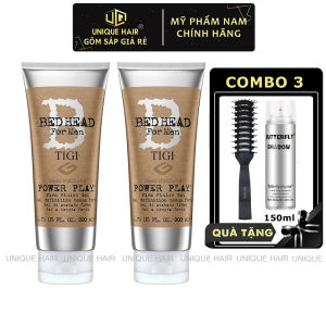 [Chính Hãng] Gel vuốt tóc Tigi Bed Head Power Play 200ml - new 2025 + Quà Tặng