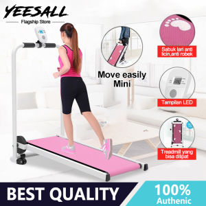 Yeesall 【COD】Multifunctional Home ThreadmillFoldable Walking MachineAdjustable Slope9 IN 1 Silent and Shock-absorbing Mechanical treadmilFree Turntable and DrawstringExercise EquipmentHome Mini Treadmill 【Same Day Delivery Official Authentic】