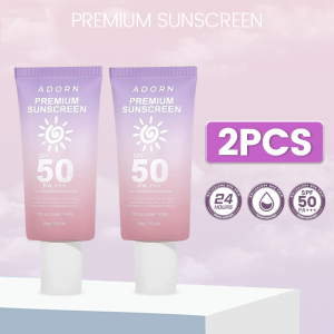 【BUY 1 TAKE 2】ADORN Sunscreen Face Body Anti Aging Cream Long Lasting Sunscreen SPF 50