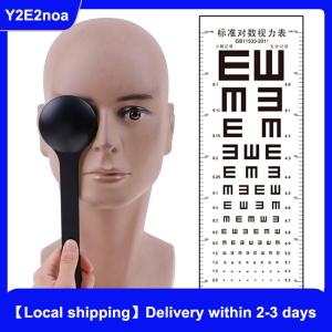 【Local shipping】 Eye Occluder Handheld Plastic Block Plate Optometry Tool for Eyesight Exam