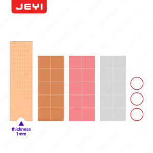 JEYI Copper M.2 HeatSink 3pcs 2280 SSD Copper Cooler Solid State Disk Radiator with Thermal Silicone Pad for Laptop Desktop