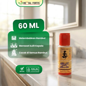 METAL FORTIS Shampo Metal 200 / 100 / 60 ML Hair Nourishing Long Life Shampoo Penumbuh Rambut MET