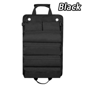 Tool Bag Organizers - Small Tool Bag With Detachable Pouches  Heavy Duty Roll Up Tool Bag Organizer For Mechanic & Electrician 捲式工具包